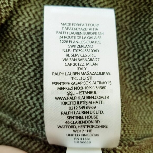 Lauren Ralph Lauren Faux Leather Trim 100% Merino Wool Sweaterdress Sz. 1X - Picture 15 of 16